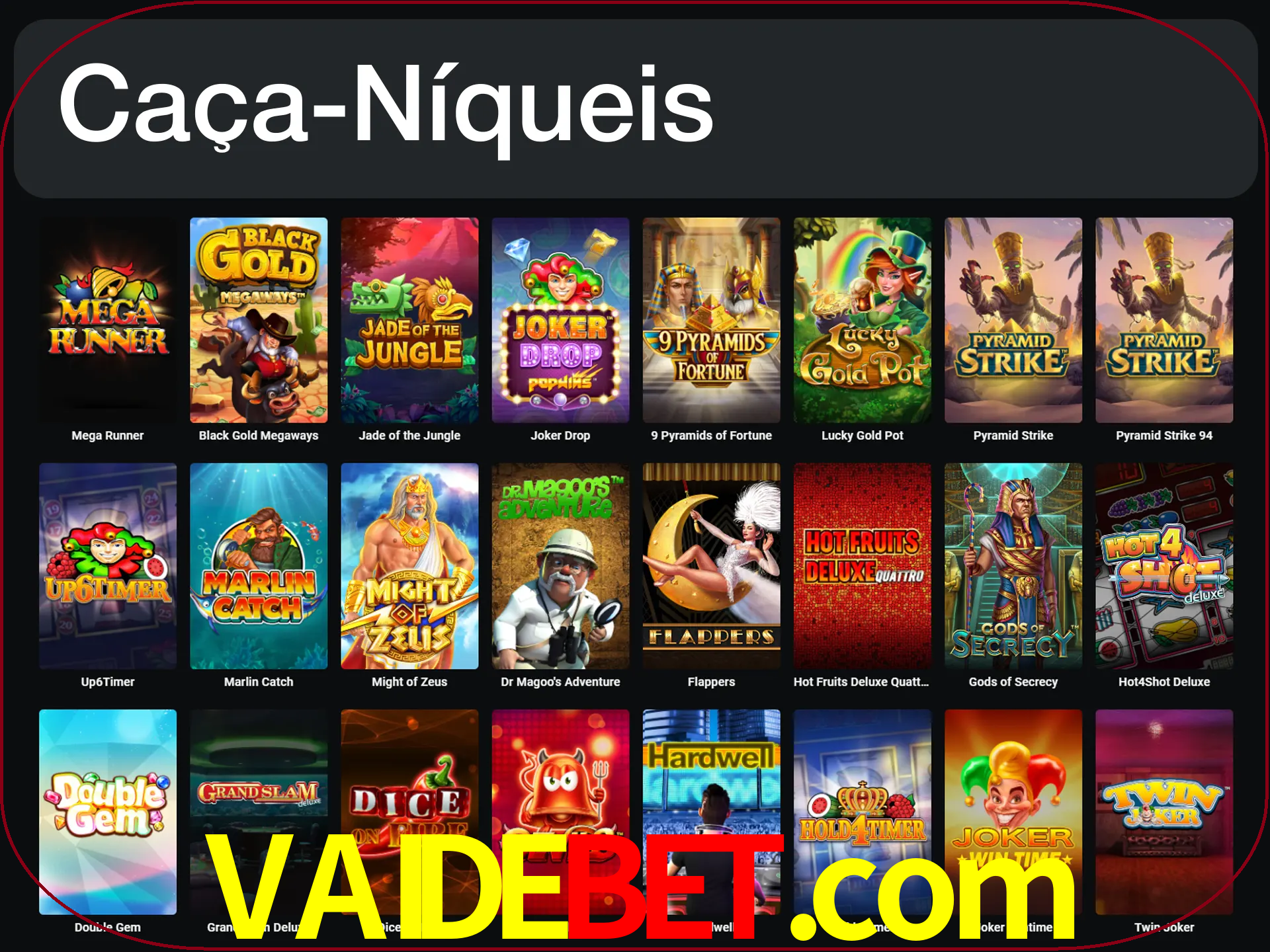 LeonBet tem mais de 3000 slots para jogar.