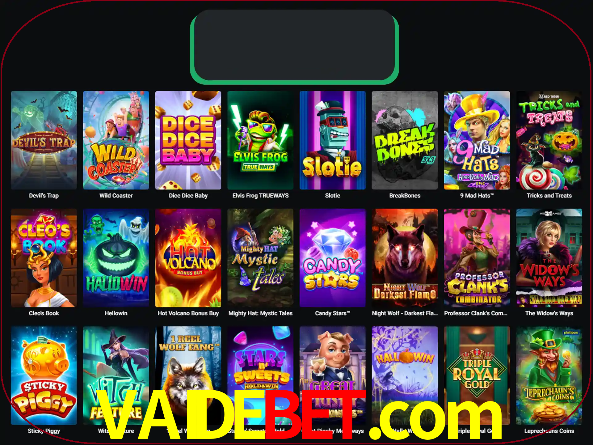 Procure por seus amados jogos de slot.