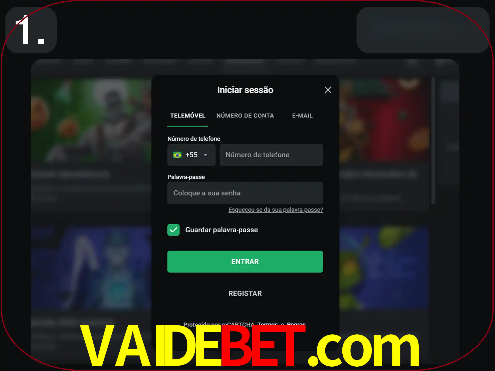 Acesse o site.