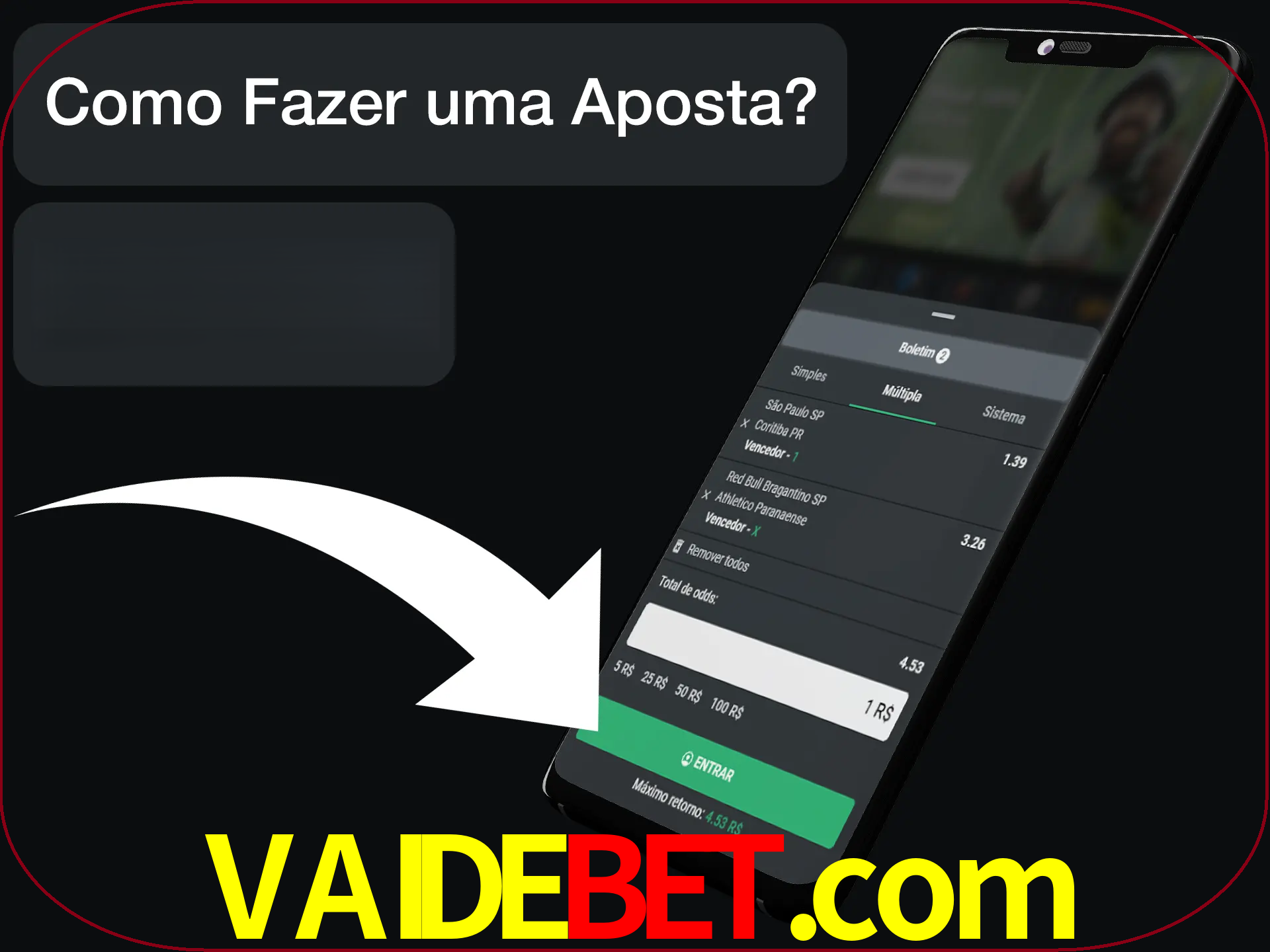 Preencha sua aposta e aguarde o resultado.